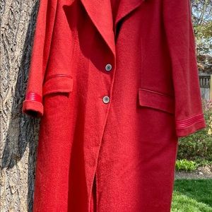 🌺VINTAGE🌺CASHMERE🌺Large coat🌺NEW🌺burnt sienna